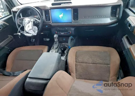 2022 Ford Bronco Base from USA, damaged, VIN 1FMEE5BP0NLA76575